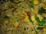Indomie goreng jagung manis.