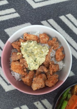 Foto resep Egg Mayo Tori Don
