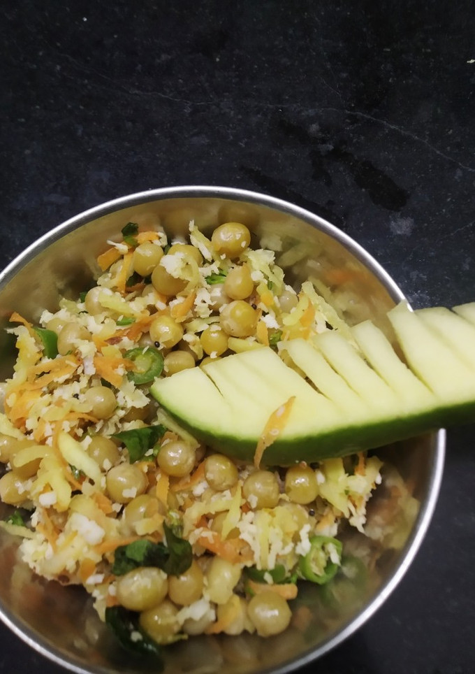 தேங்காய் மாங்காய் பட்டாணி சுண்டல் செய்முறை முக்கிய புகைப்படம்