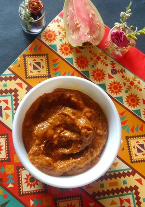 A picture of South Indian style Guava Chutney.