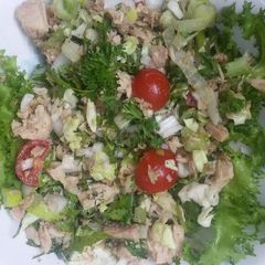A picture of Tuna Cold Salad.