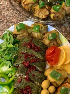 عکسی از دستور بقچه بادمجون