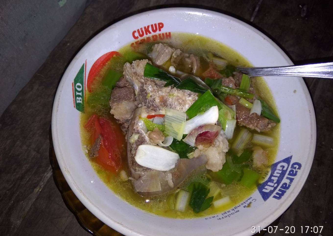 Sop daging sapi