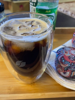 漬梅咖啡氣泡飲 的食譜成品照片