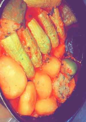 صورة لوصفة محشي خضار 😍❤️