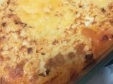 Escondidinho de linguiça