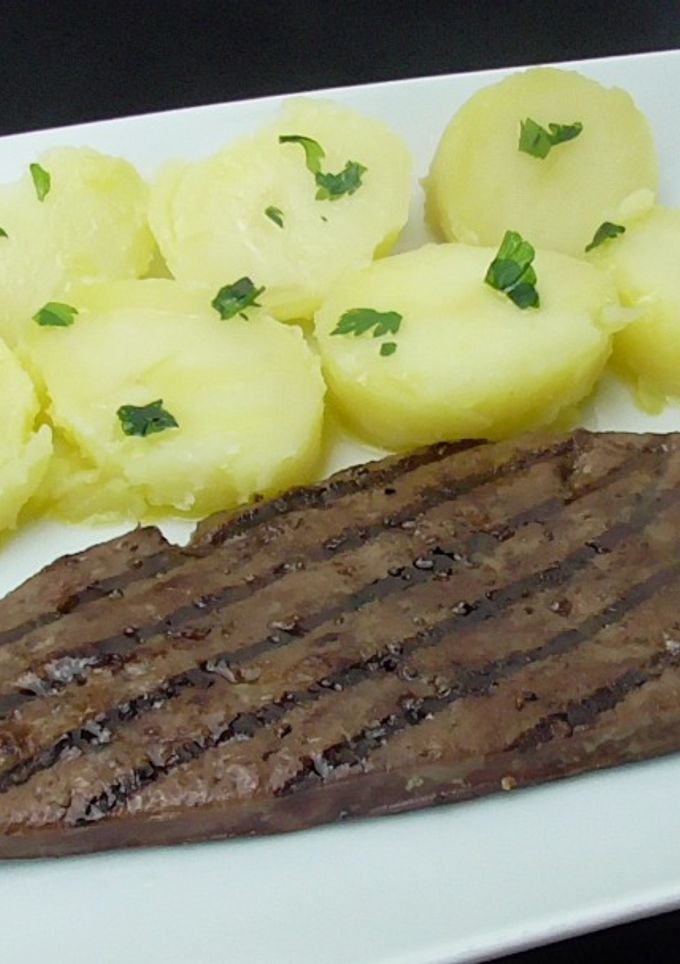 Una foto de Hígado de ternera a la plancha
