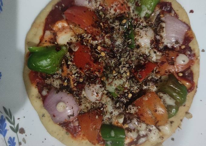 Garlic, Veggie, Mayonnaise Cheese PIZZA