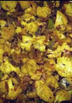 A picture of Spicy Cauliflower Stir-fry !.