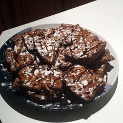 A picture of Peanut butter brownie swirl.