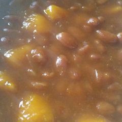 A picture of Fall Baked Beans.