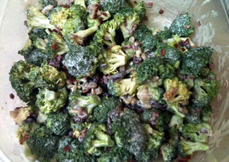 Easiest Way to Prepare Perfect Broccoli Salad