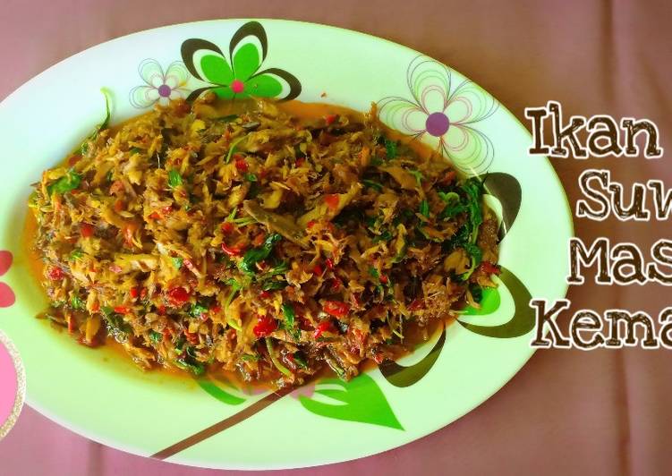 Ikan Cue Suwir masak Kemangi