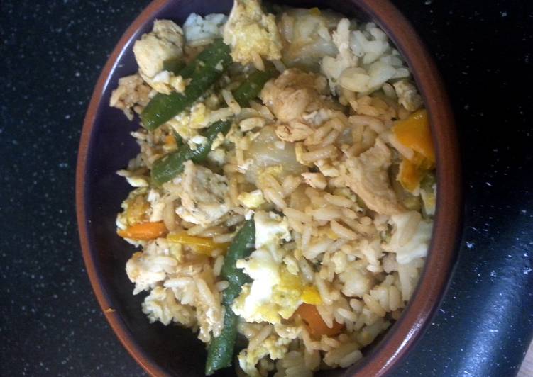 Recipe of Favorite Homemade Chicken Fried Rice