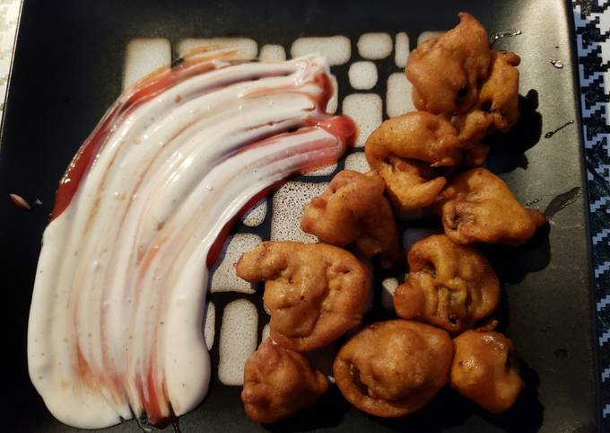 Three flour fritters Recipe