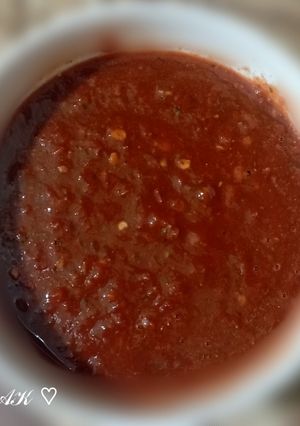 صورة لوصفة فلفل عدني😋🌶