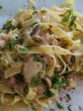 Tagliatelle cu hribi