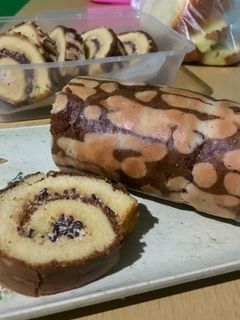 Foto resep Bolu gulung batik