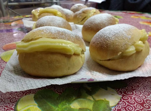 Una foto de Berlines al horno