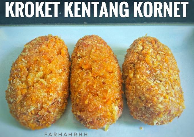 Resep Kroket Kentang Kornet Oleh Farhah Cookpad