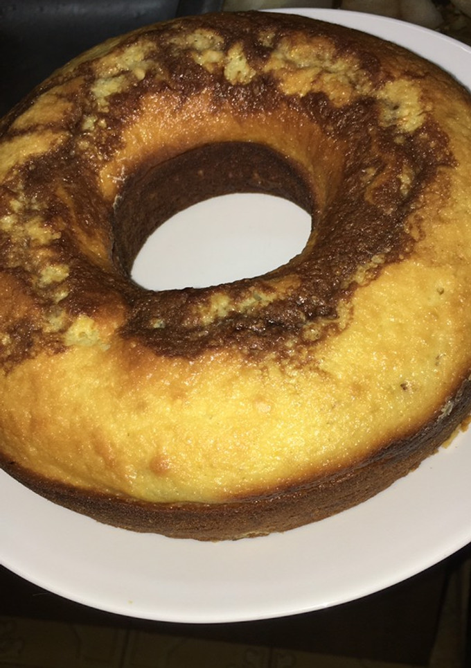 Una foto de Bizcochuelo marmolado casero