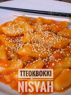 Foto resep Tteokbokki ~ Kue Beras Ala Korea dgn Saus Pedas Manis 😽