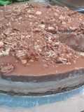Tarta fría de KitKat