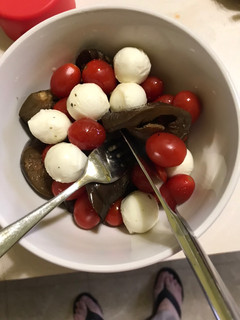 A picture of Grilled Eggplant Salad.