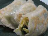 chive egg gyoza