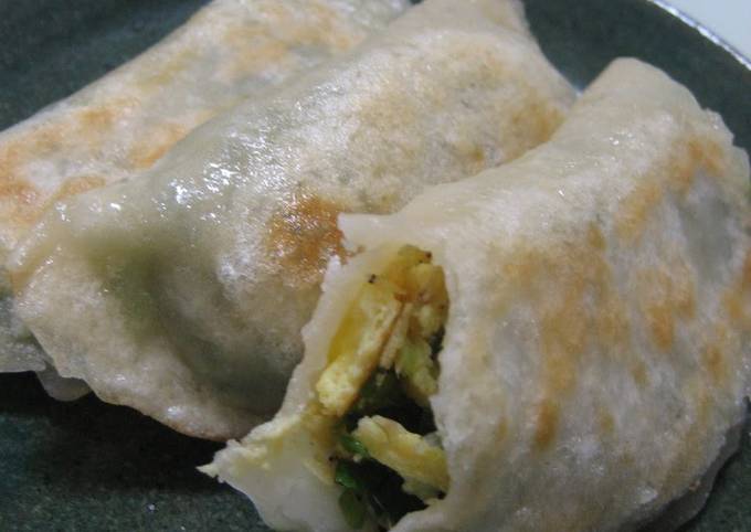 Chinese Chive and Egg Gyoza (A Chinese Home Recipe)