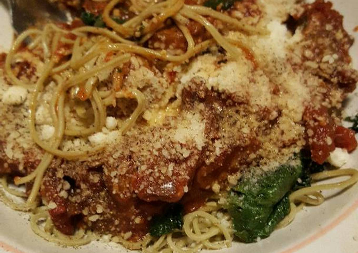 Italian Edamame Spaghetti