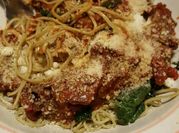 A picture of chard pasta