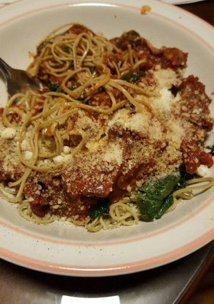 A picture of Italian Edamame Spaghetti.