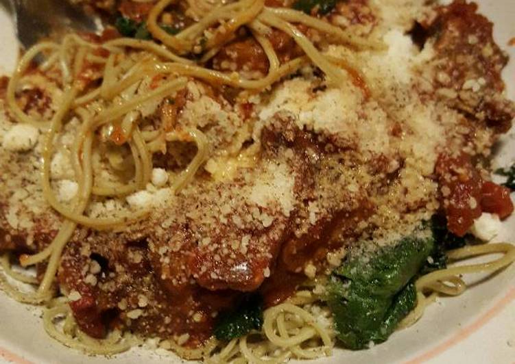 Steps to Cook Tasty Italian Edamame Spaghetti