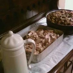 A picture of Mum's Sausage Stuffing.