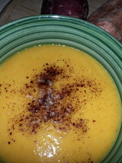 A picture of Butternut Squash Soup.