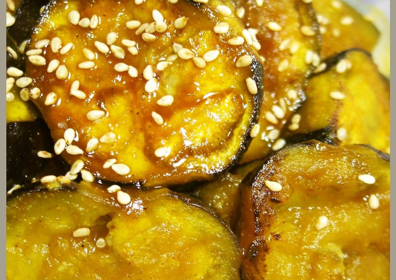 Curry Flavored Summer Eggplant Stir Fry