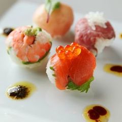 Italian Temari Sushi A picture of Italian Temari Sushi.