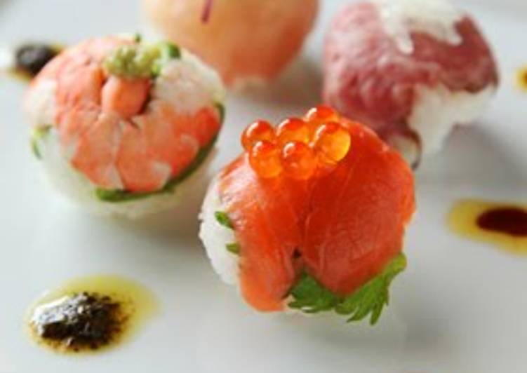 Recipe of Homemade Italian Temari Sushi