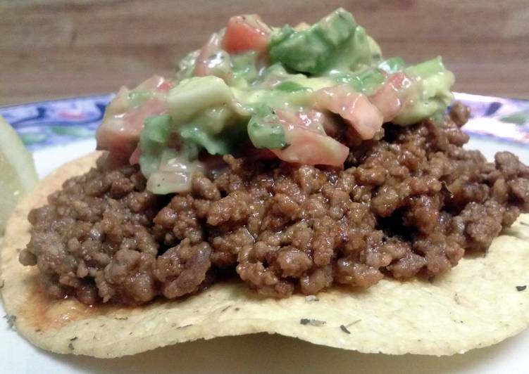 Simple Way to Prepare Perfect Taco TOSTADA&#39;S