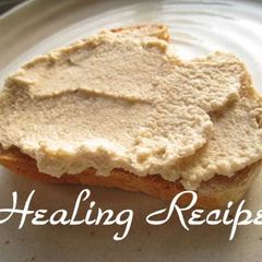 A picture of Nut Cheese Raw/Living Food.