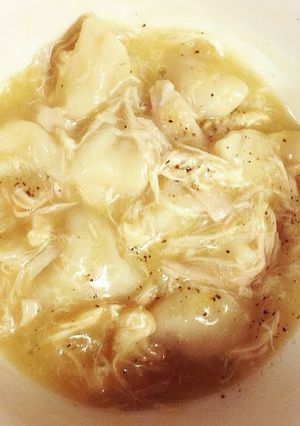 A picture of My Easy Chicken and Dumplings.