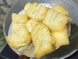 Singkong goreng empuk & merekah