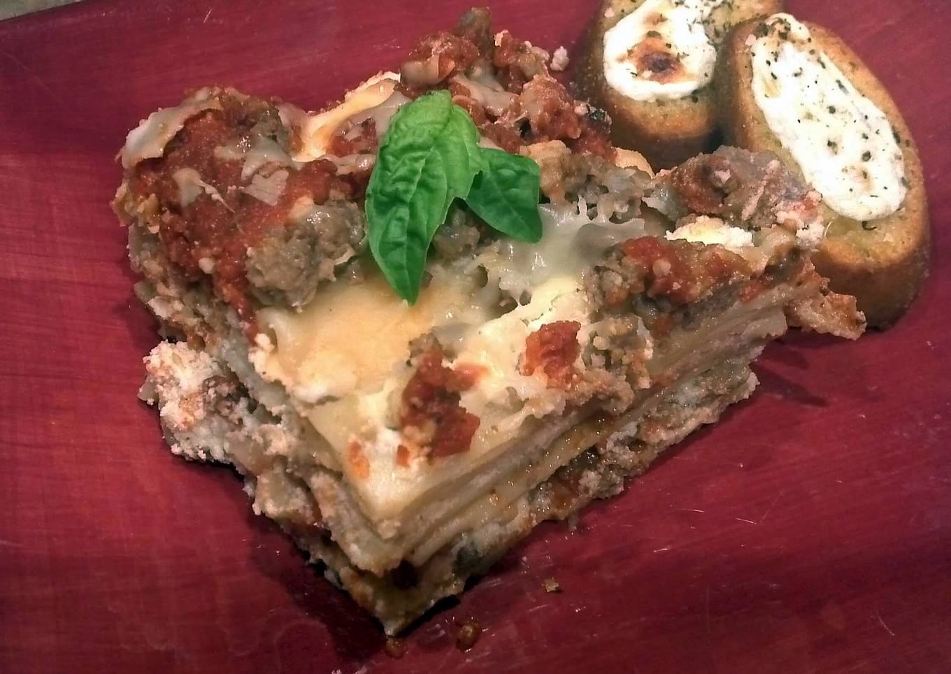 lasagne table