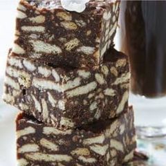Marie Biscuit Choc Fudge A picture of Marie Biscuit Choc Fudge.