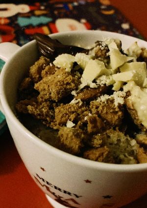 Foto di Tortino in tazza con crumble alla cannella🥨✨🎄