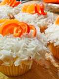 Tangerine dream cupcakes