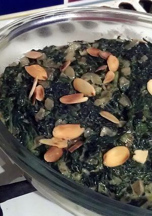 A picture of Vickys Zesty Creamed Spinach, Gluten, Dairy, Egg & Soy-Free.