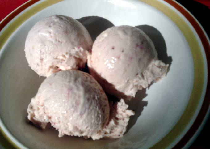 Recipe: Yummy Ladybirds Home Made Strawberry Ice Cream .