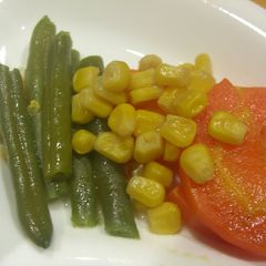 A picture of Colorful 10-Minute Vegetables Glacés in the Microwave.